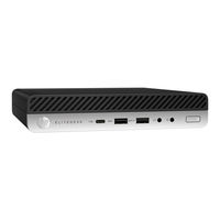 HP EliteDesk 600 G3 Maintenance And Service Manual