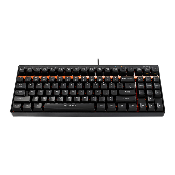 Rapoo V500 Quick Start Manual