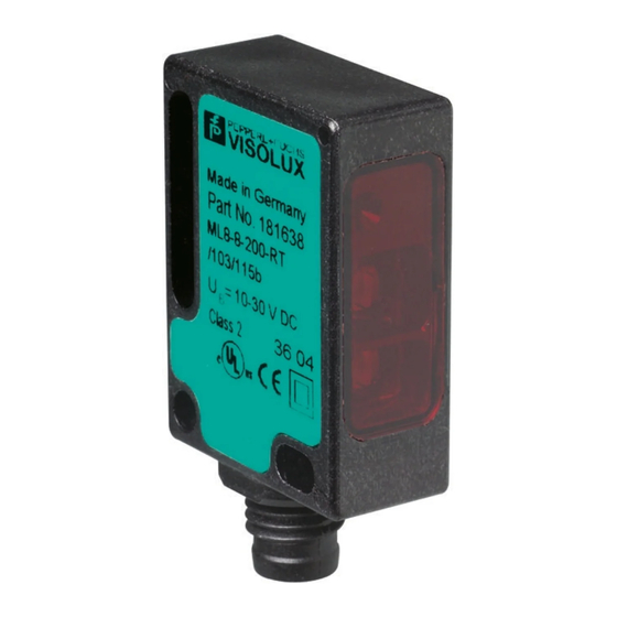 Pepperl+Fuchs ML7-55 Instructions