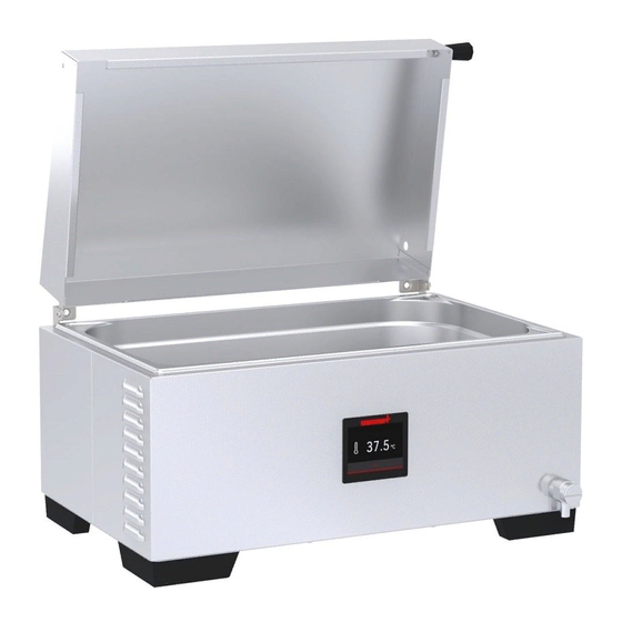Memmert WTB 6 Quick Start Manual