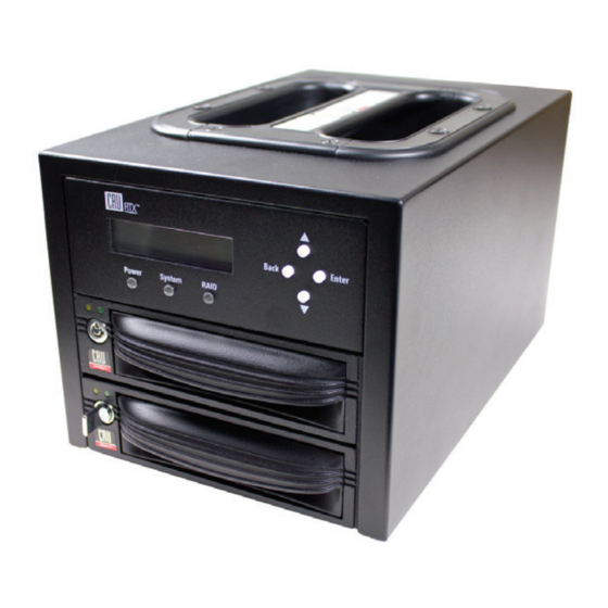 CRU Dataport RTX220-QR Quick Start Manual