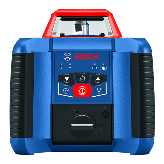 Bosch GRL2000-40HV Manuals