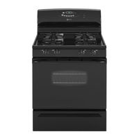 Maytag MGR4452BDW - 30 Inch Gas Range Use And Care Manual