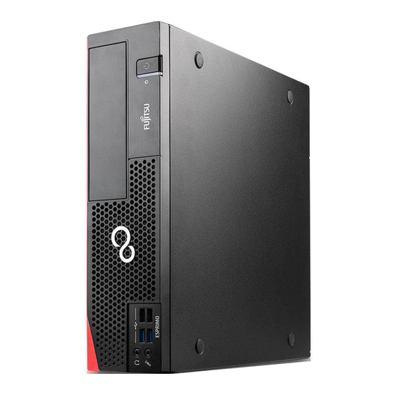 Fujitsu ESPRIMO D556/2 Operating Manual
