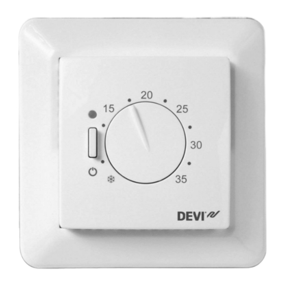 DEVI DEVIreg 531 Installation Manual