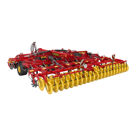 Vaderstad TopDown TD 300 Series Quick Start Manual