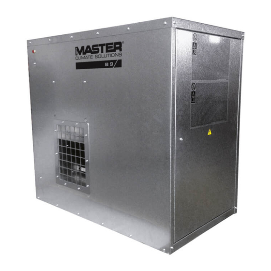 Dantherm MASTER CF 75 User And Maintenance Manual