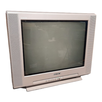 Sony Trinitron KV-20FV10 Operating Instructions Manual