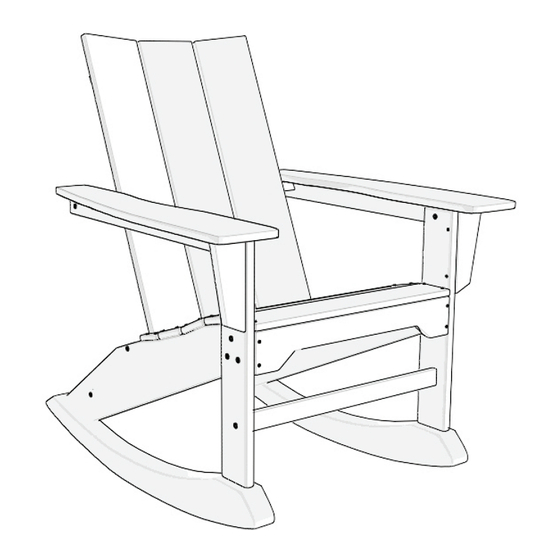 ResinTEAK FURNITURE RTRCK-ADIMD Manual