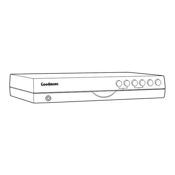 Goodmans GDR10 User Manual
