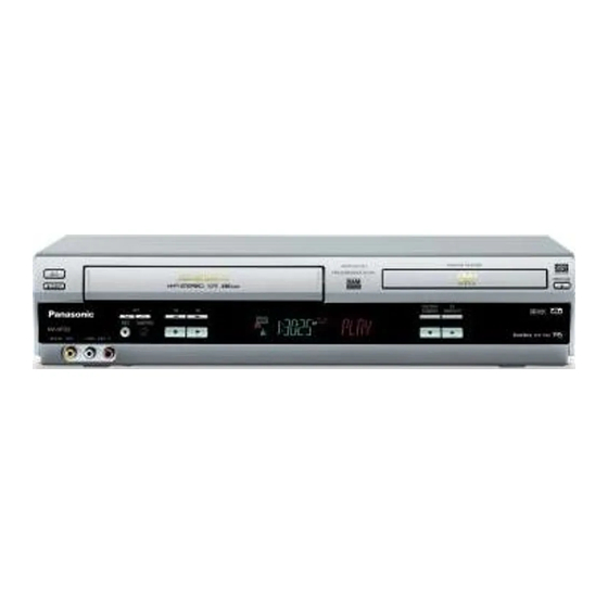 Panasonic NV-VP33 Series Manuals