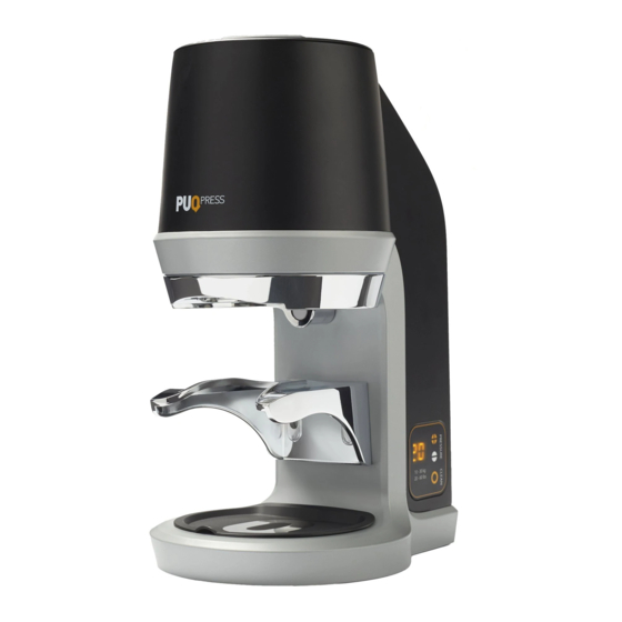 Barista Technology PUQpress Manuals