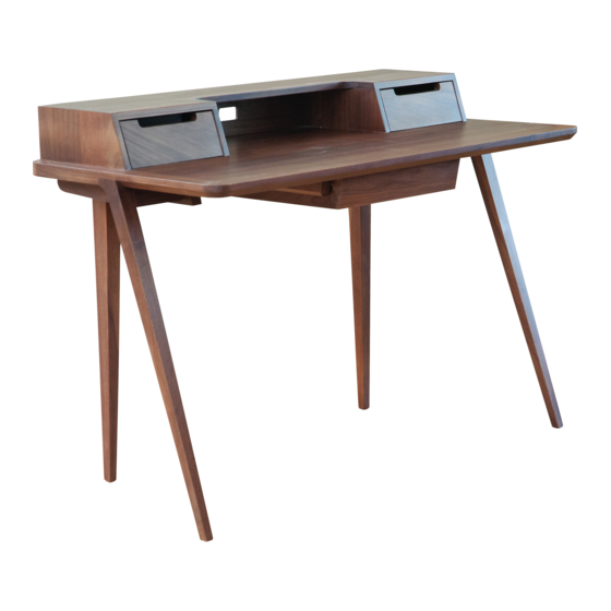 Ercol TREVISO DESK 2334 Instructions Manual