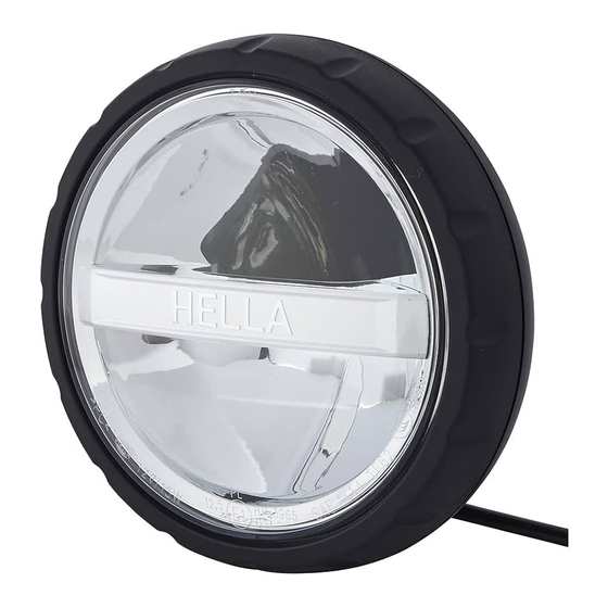Hella COMET 200 LED Installation Instruction
