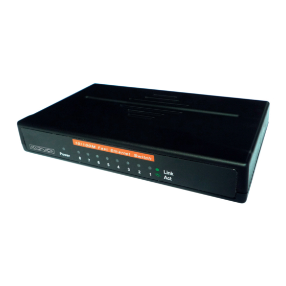 König Electronic CMP-EHUB25 Manual