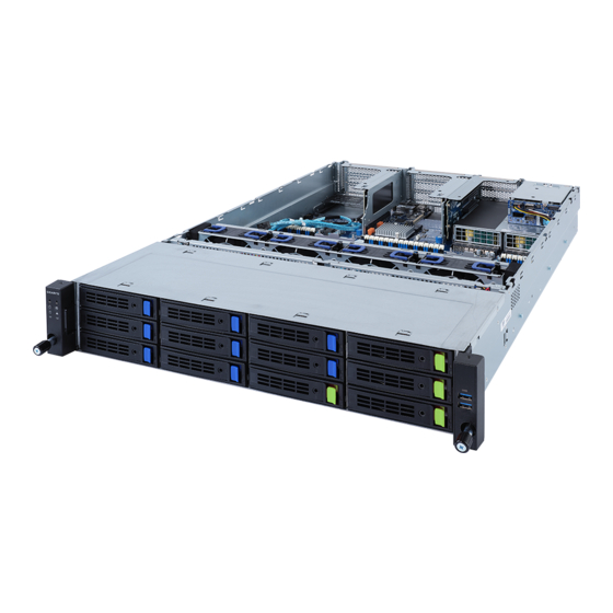 GIGA-BYTE TECHNOLOGY R282-3C2 Rack Server Manuals