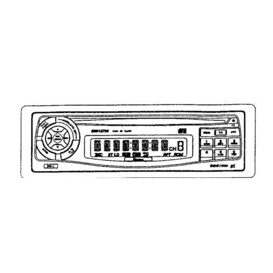 Clarion DRB4375R Service Manual