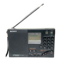 Sony ICF-SW7600G User Manual
