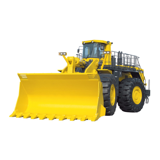 Komatsu WA800-3E0 Brochure