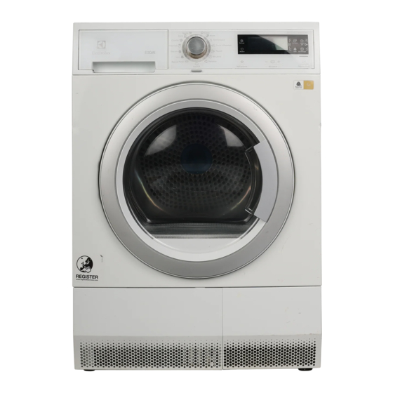 Electrolux EDH3497RDW User Manual