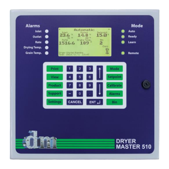 Dryer Master DM510 Installation Manual