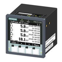 Siemens SENTRON PAC5100 Device Manual