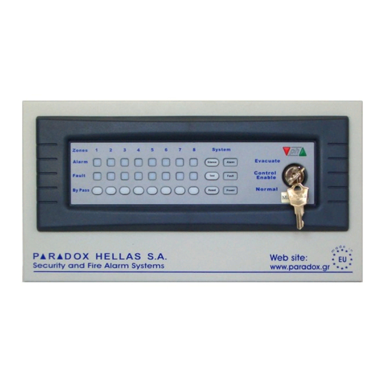 Paradox Hellas S.A. Matrix 2000 Installation And Operation Manual