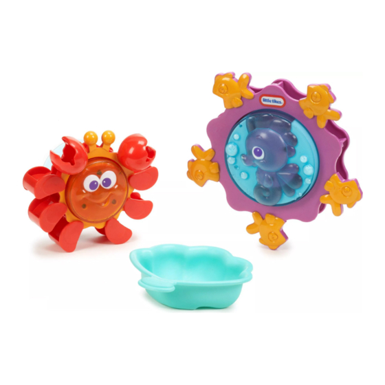MGA Entertainment little tikes SPARKLE BAY Water Spinners 638022M Manual