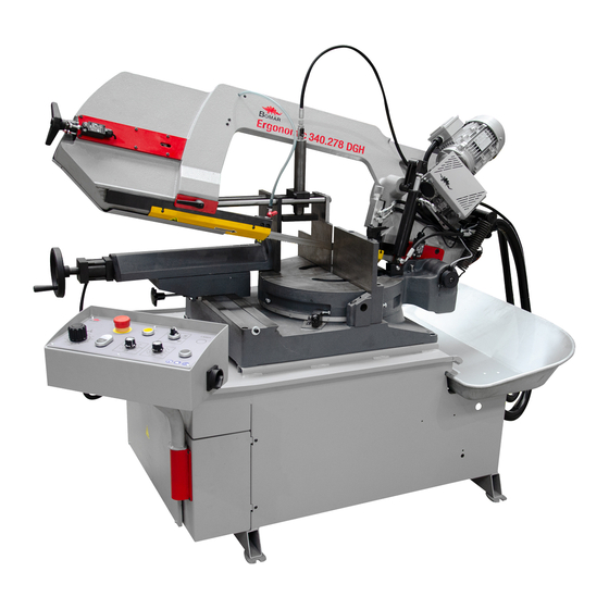 Bomar Ergonomic 340.278 DGH Operating Instructions Manual