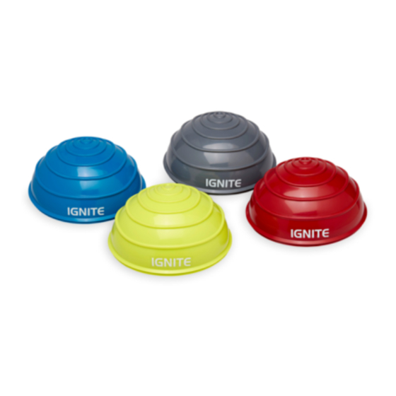 SPRI IGNITE BALANCE PODS Setup, Workout Tips And Care & Safety Manual