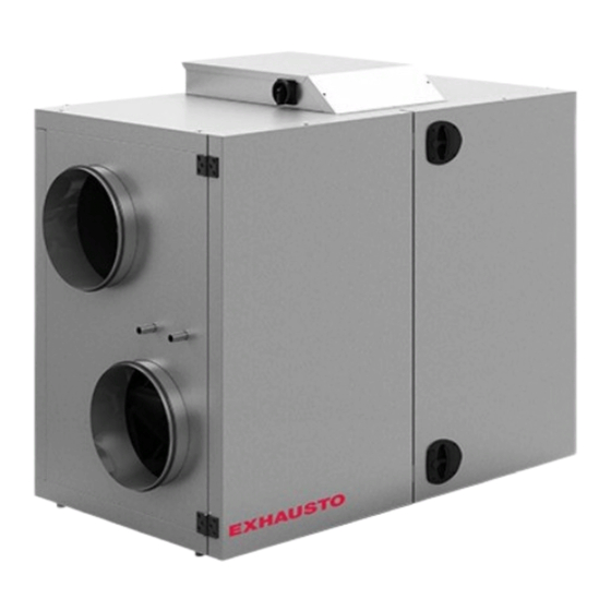 Exhausto VEX100 Series Manual