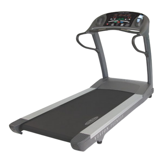 JohnsonFit Vision T9800HRT Service Manual