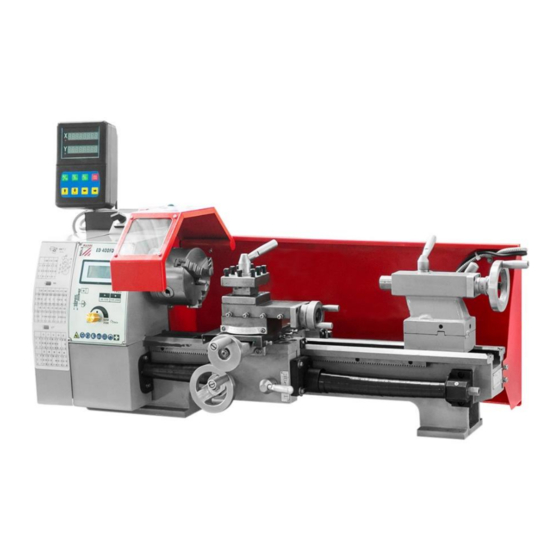 HOLZMANN MASCHINEN ED400FD User Manual