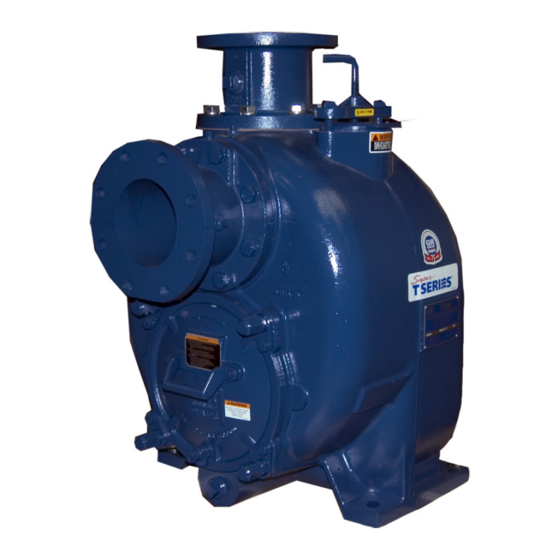 GORMAN-RUPP PUMPS Super T T6A75S-B Installation, Operation And Maintenance Manual