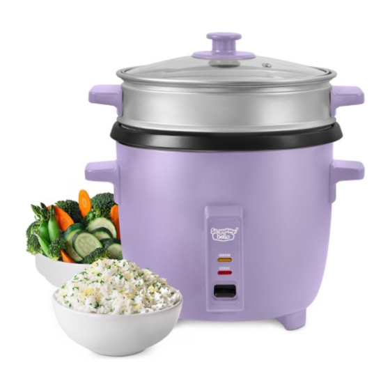 Bella So Yummy 16 Cups Rice Cooker Manual