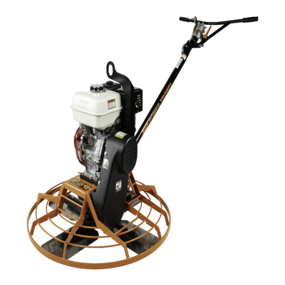 MBW F36 Series Operator's Safety And Service Manual