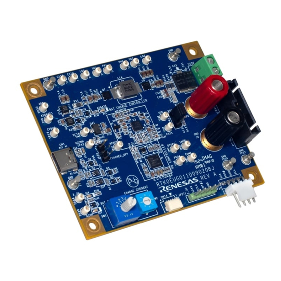 Renesas RTK0EUG011D09020BJ Manual