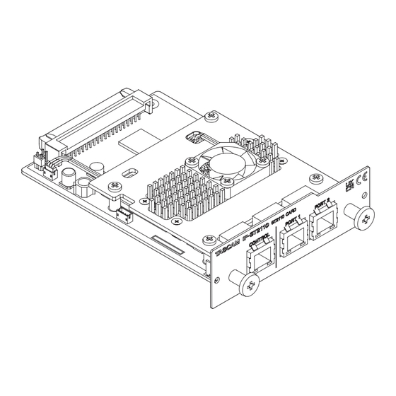 Tascam IF-ST2110 Owner's Manual