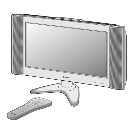 Sharp AQUOS LC-22SV2E Operation Manual