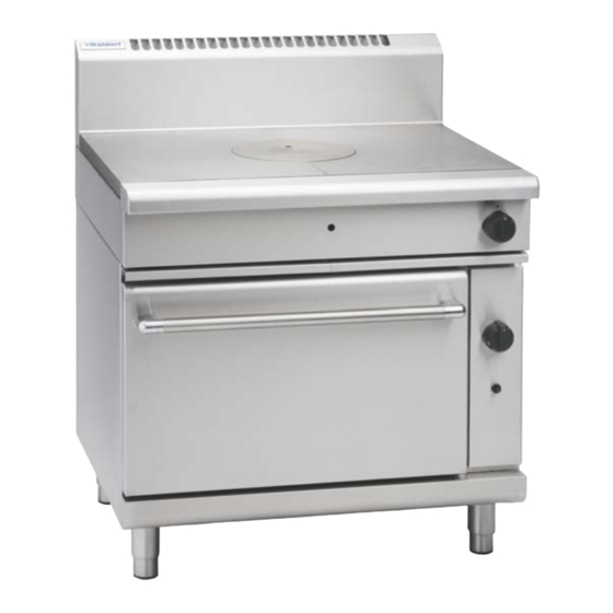 Waldorf RN8110G Installation And Operation Manual