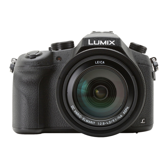 Panasonic Lumix DMC-FZ1000 Basic Operating Instructions Manual