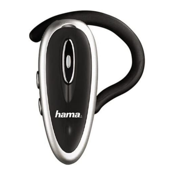 Hama BTH-170 User Manual