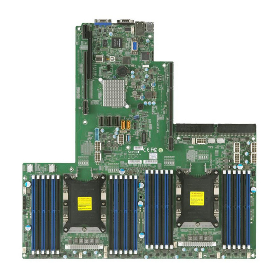 Supermicro X11DPU Manuals