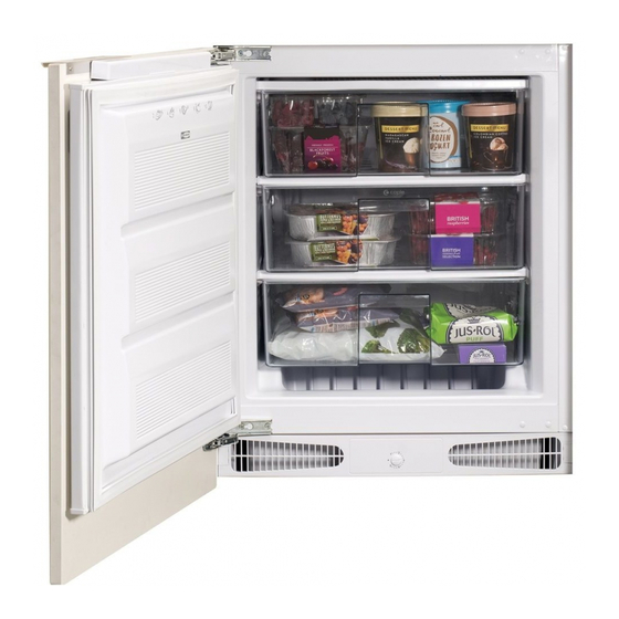 Caple RBF4 Built-Under Freezer Manuals