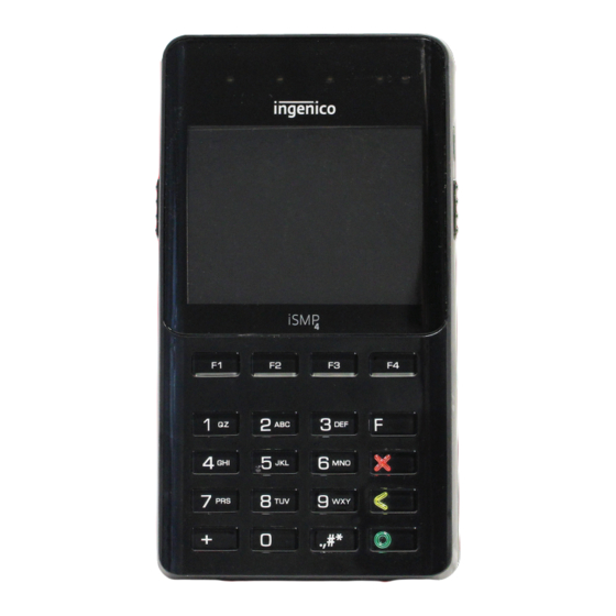 Ingenico iSMP4 User Manual
