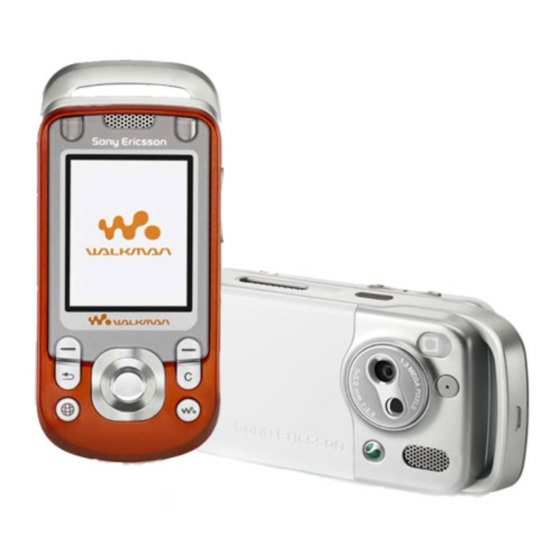 Sony Ericsson W550i User Manual