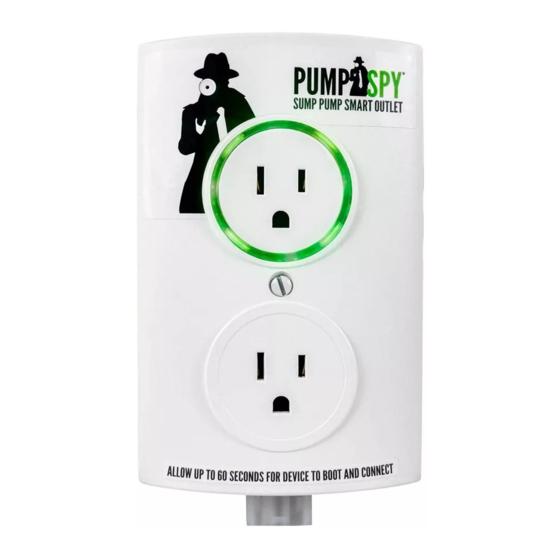 PumpSpy Smart Outlet Setup Instructions