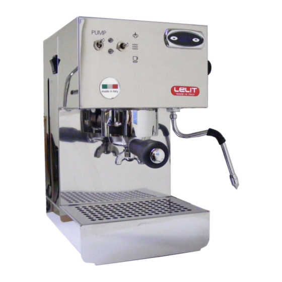 Lelit PL41PLUST User Manual