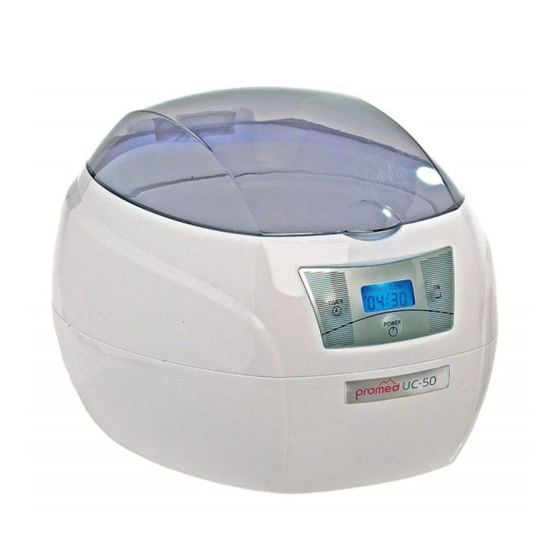 ProMed UC-50 Instruction Leaflet
