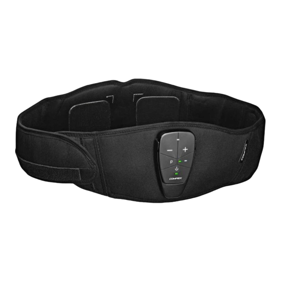 Compex COREBELT 1.0 Quick Start Manual